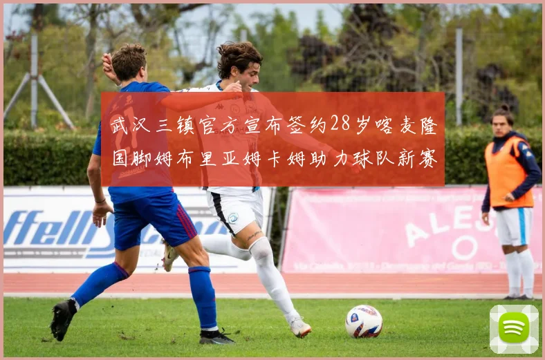 武汉三镇官方宣布签约28岁喀麦隆国脚姆布里亚姆卡姆助力球队新赛季